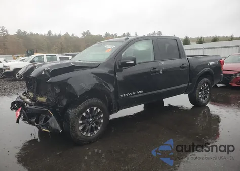2019 Nissan Titan Sv из США, поврежденный, VIN 1N6AA1E53KN507554